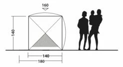 Outwell Beach Shelter Compton (2023) -Outdoorworlddirect Sales Store 111230 beach shelter compton drawing other5