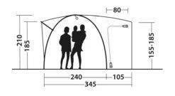 Outwell Beachcrest Drive Away Awning -Outdoorworlddirect Sales Store 111238 beachcrest drawing other4
