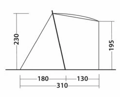 Outwell Sandcrest L Awning -Outdoorworlddirect Sales Store 111240 sandcrest l drawing other4