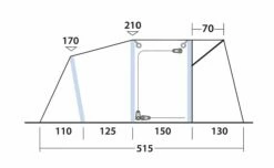 Outwell Blossburg 380 Air Drive Away Awning -Outdoorworlddirect Sales Store 111242 blossburg 380 air drawing other5