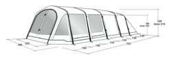 Outwell Wood Lake 6ATC Tent (2022) 20 Outwell Wood Lake 6ATC Tent (2022) -Outdoorworlddirect Sales Store 111267 wood lake 6atc drawing perspective2