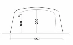 Outwell Queensdale 8PA Tent (2023) 27 Outwell Queensdale 8PA Tent (2023) -Outdoorworlddirect Sales Store 111270 queensdale 8pa drawing other5