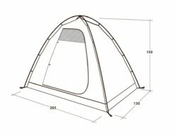 Outwell Free Standing Inner -Outdoorworlddirect Sales Store 111289 free standing inner drawing perspective2