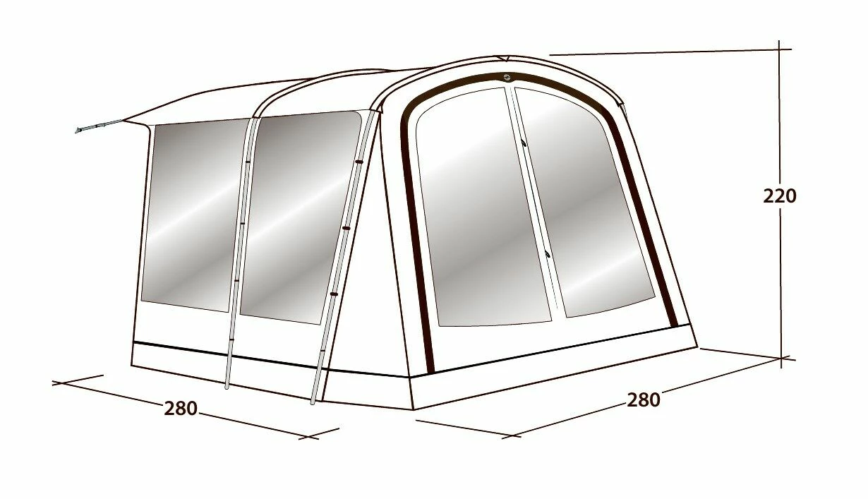Outwell Universal Awning Size 1 (2022) 5 Outwell Universal Awning Size 1 (2022) - Image 3