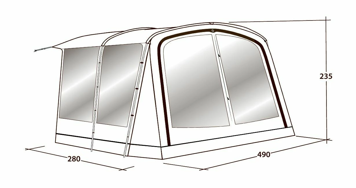 Outwell Universal Extension Size 7 4 Outwell Universal Extension Size 7 - Image 2