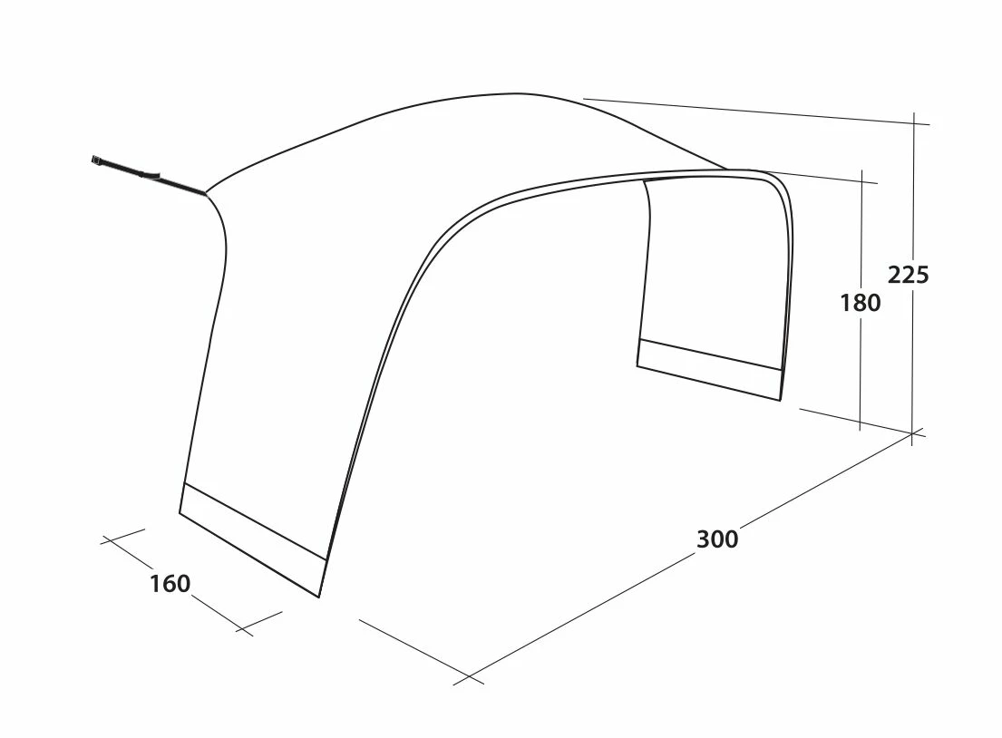 Outwell Lounge Tent Connector M (2023) 7 Outwell Lounge Tent Connector M (2023) - Image 5