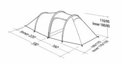 Robens Pioneer 3EX Tent (2022) 20 Robens Pioneer 3EX Tent (2022) -Outdoorworlddirect Sales Store 130275 pioneer 3ex drawing perspective2