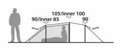 Robens Pioneer 2EX Tent (2022) -Outdoorworlddirect Sales Store 130314 pioneer 2ex drawing other18