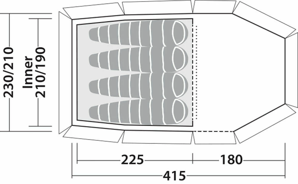 Robens Nordic Lynx 4 Tent (2022) 6 Robens Nordic Lynx 4 Tent (2022) - Image 4