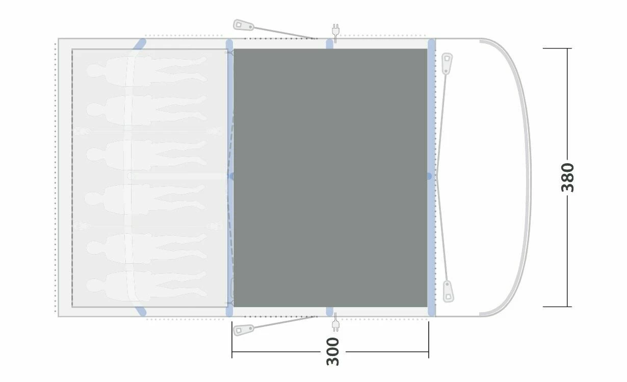 Outwell Springville 6SA Flat Woven Carpet 4 Outwell Springville 6SA Flat Woven Carpet - Image 2