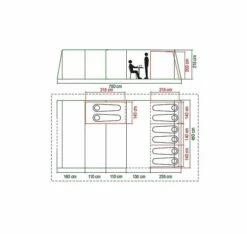 Coleman Weathermaster 8XL Air Tent -Outdoorworlddirect Sales Store 2000035190 21 1