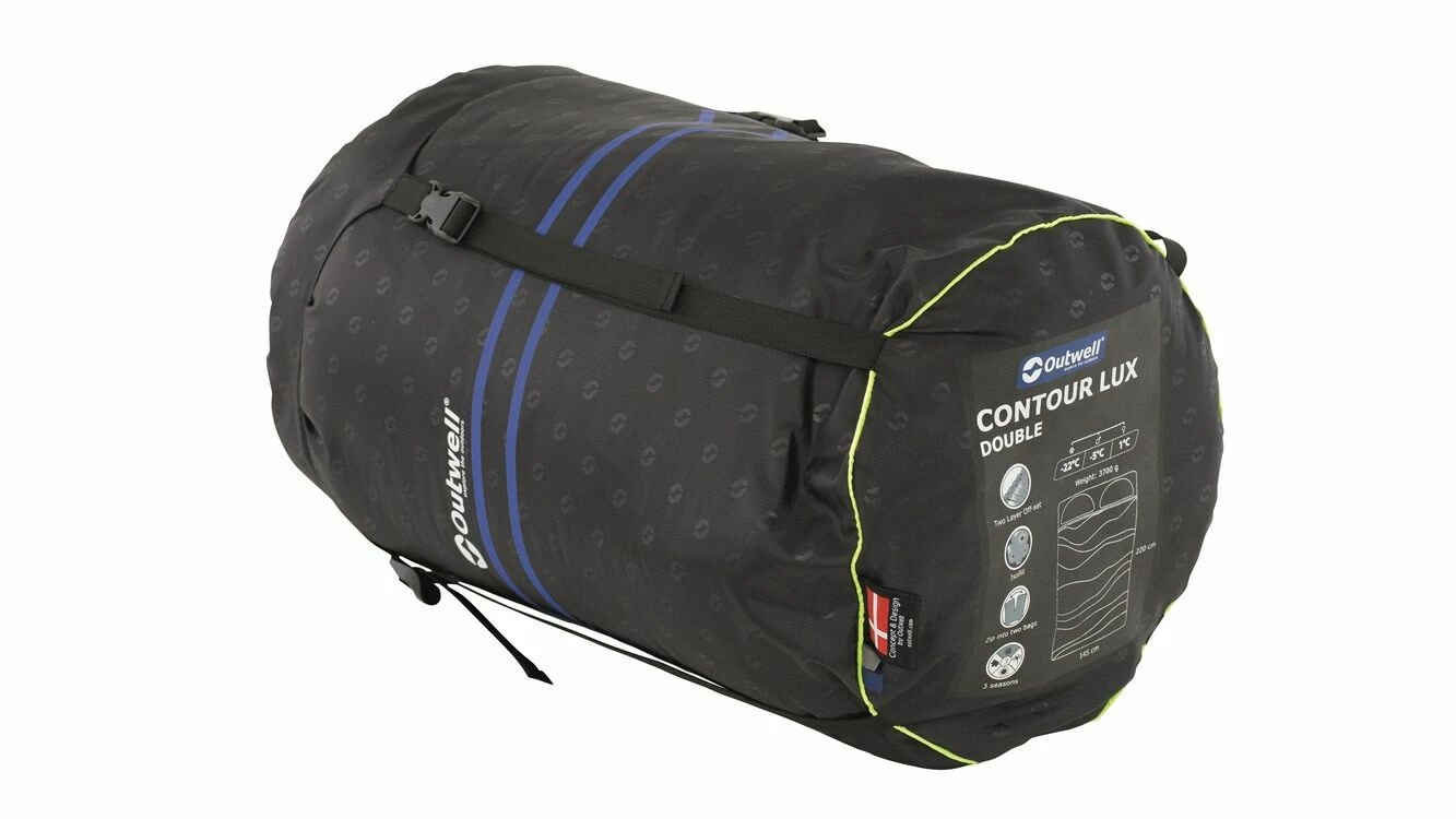 Outwell Contour Lux Double Sleeping Bag 12 Outwell Contour Lux Double Sleeping Bag - Image 10