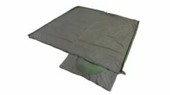 Outwell Contour Lux XL (Green) Sleeping Bag -Outdoorworlddirect Sales Store 230368 contour lux xl green feature photo2