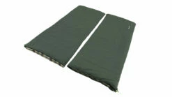 Outwell Camper Lux Double Sleeping Bag - Forest Green (2023) -Outdoorworlddirect Sales Store 230394 camper lux double feature photo4