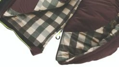 Outwell Camper Supreme "L" Sleeping Bag -Outdoorworlddirect Sales Store 230395 camper supreme left side zipper feature photo13