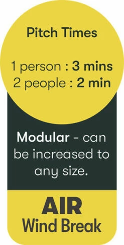 Quest Falcon Airshield 160 - 1 Panel Extension (2022) -Outdoorworlddirect Sales Store a1039 9 midsize