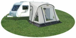 Front Page 13 Quest Falcon 260 Poled Porch Caravan Awning (2022)