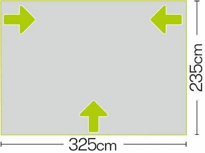 Quest Falcon Air 325 Porch Awning (2022) 9 Quest Falcon Air 325 Porch Awning (2022) - Image 7