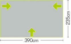 Quest Falcon 390 Poled Porch Caravan Awning (2022) -Outdoorworlddirect Sales Store a3503 7 midsize