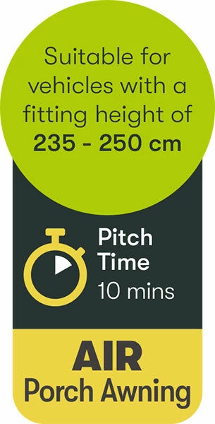 Quest Falcon Air 390 Porch Awning (2022) 7 Quest Falcon Air 390 Porch Awning (2022) - Image 5