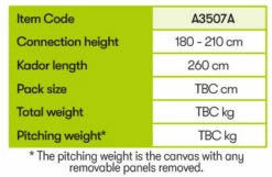 Quest Falcon Air 300 Drive Away Awning Low (180-120cm) (2022) -Outdoorworlddirect Sales Store a3507a 10 midsize 1
