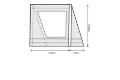 Outdoor Revolution Airedale 6.0s / 6.0se Front Porch Extension -Outdoorworlddirect Sales Store airedale 6s se front porch extension fp 1