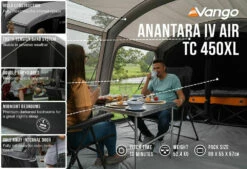 Vango Anantara IV TC 450XL Air Tent (2023) -Outdoorworlddirect Sales Store anantara iv air tc 450xl low res