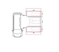 Outdoor Revolution Cayman Combo PC Air Mid Awning (210-255cm) -Outdoorworlddirect Sales Store cayman combo floor 1