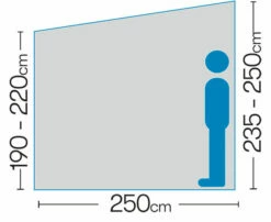 Westfield Ceres Full Air Caravan Awning Small (Size 8: 946 - 980cm) -Outdoorworlddirect Sales Store ceres 6 midsize 1 1