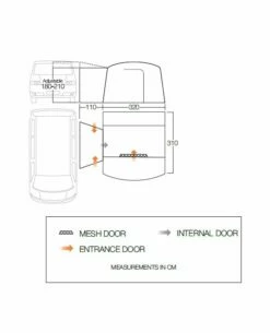 Vango Cove II Low Poled Drive Away Awning 9 Vango Cove II Low Poled Drive Away Awning -Outdoorworlddirect Sales Store cove ii low floorplan
