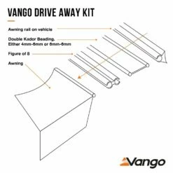 Vango Airhub Hexaway II Tall Awning (2022) -Outdoorworlddirect Sales Store drive away kit explainer 22