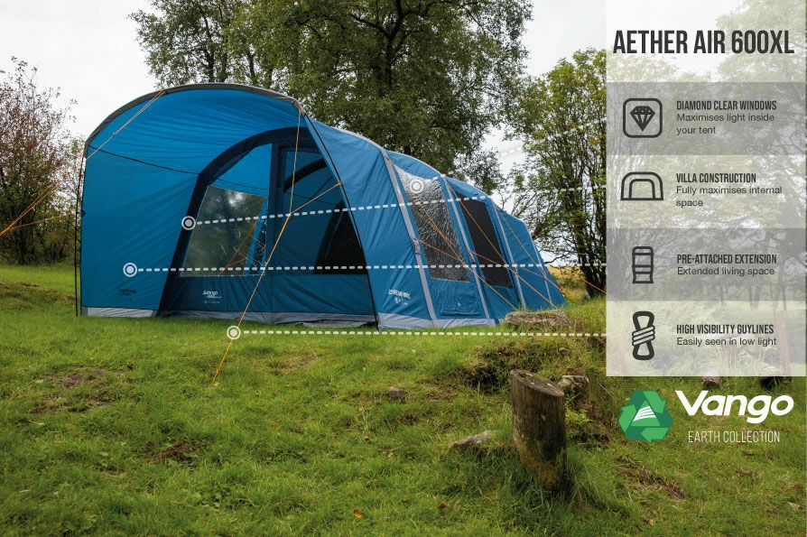 Vango Aether Air 600XL Tent (2022) 5 Vango Aether Air 600XL Tent (2022) - Image 3