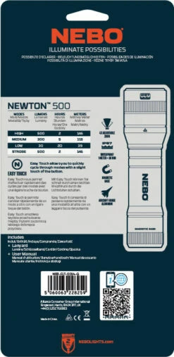 Nebo Newton 500 Waterproof Torch -Outdoorworlddirect Sales Store eneb0014 12 fullsize