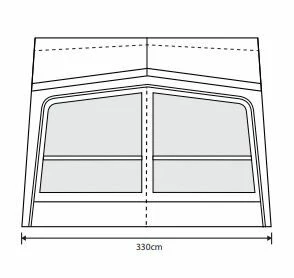 Outdoor Revolution Esprit Pro X 330 Premium Caravan Air Awning 5 Outdoor Revolution Esprit Pro X 330 Premium Caravan Air Awning - Image 3