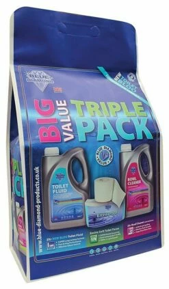 Blue Diamond Big Value 2L Triple Pack (Toilet Fluid)