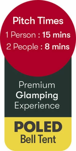 Quest Signature Gobi Poled Bell Tent (2022) 17 Quest Signature Gobi Poled Bell Tent (2022) -Outdoorworlddirect Sales Store gobi 9 midsize