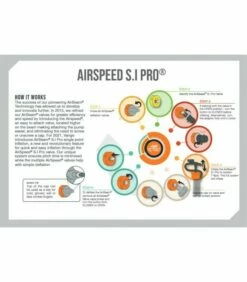 Vango Airspeed S.I Pro Tube 555 X 8/10cm - LEFT AT304 -Outdoorworlddirect Sales Store image si pro 1 1 1