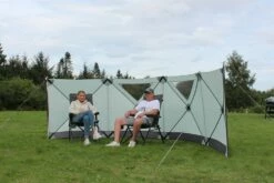 Outdoor Revolution Pronto Compact 4 Windbreak (125 * 500cm) -Outdoorworlddirect Sales Store img 2389