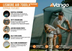 Vango Lismore Air 700DLX Tent Package (2023) -Outdoorworlddirect Sales Store lismore air 700dlx package2