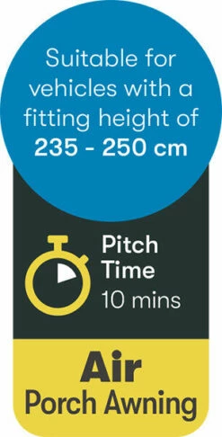 Westfield Travel Smart Lynx 200 Air Caravan Awning (2022) -Outdoorworlddirect Sales Store lynx 9 midsize