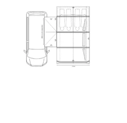 Outdoor Revolution Movelite T4E Midline Awning (220-255cm) -Outdoorworlddirect Sales Store movelite t4e floor1 pe