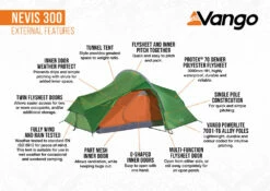 Vango Nevis 300 Tent (2023) -Outdoorworlddirect Sales Store nevis 300