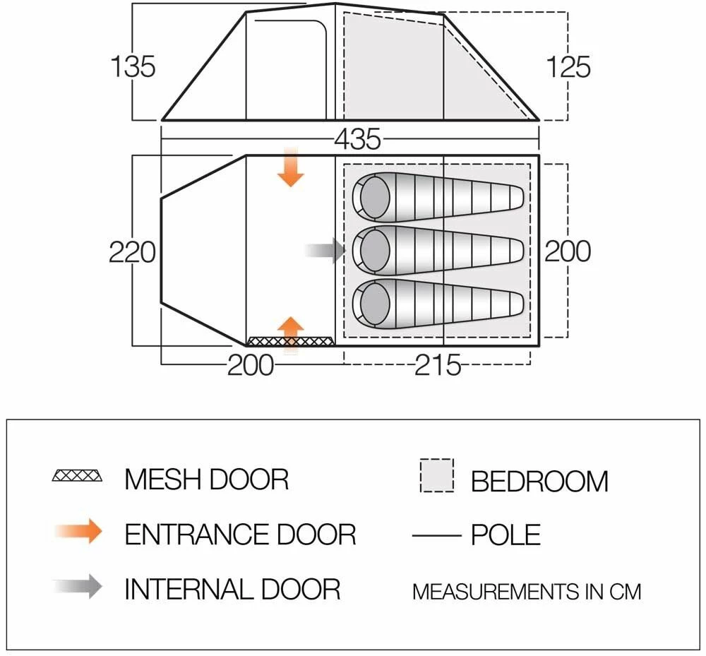 Vango Omega 350 Tent (2023) 4 Vango Omega 350 Tent (2023) - Image 2
