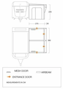 Vango Riviera Air 390 Elements All Season Caravan Awning (2023) 13 Vango Riviera Air 390 Elements All Season Caravan Awning (2023) -Outdoorworlddirect Sales Store riviera 390 eas flooplan