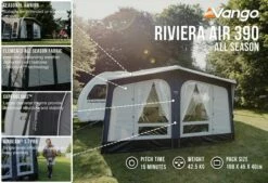Vango Riviera Air 390 Elements All Season Caravan Awning (2023) 17 Vango Riviera Air 390 Elements All Season Caravan Awning (2023) -Outdoorworlddirect Sales Store riviera air 390 as