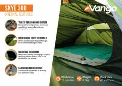Vango Skye 300 Tent (2022) 9 Vango Skye 300 Tent (2022) -Outdoorworlddirect Sales Store skye 300 infographic2 lr
