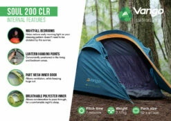 Vango Soul 200 CLR Tent -Outdoorworlddirect Sales Store soul 200 clr infographic lr2