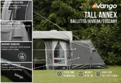 Vango Tall Annex Elements ProShield (Balletto And Tuscany) -Outdoorworlddirect Sales Store tall annex elements proshield ballettorivieratuscany low res