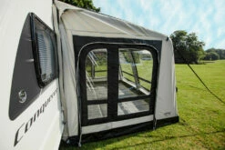 Vango Balletto Air 390 Elements Shield Caravan Awning (2023) -Outdoorworlddirect Sales Store van 22 lifestyle balletto shield 390 low13