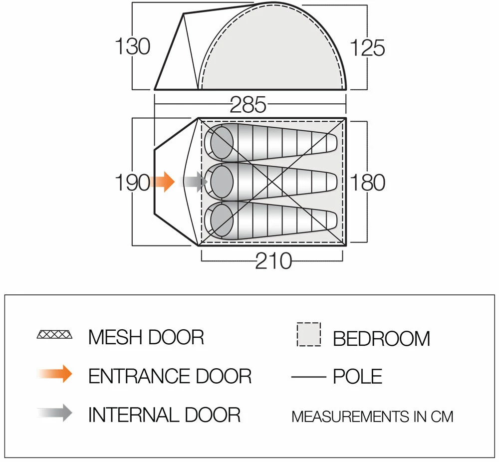 Vango Alpha 300 Tent (2021) 5 Vango Alpha 300 Tent (2021) - Image 3
